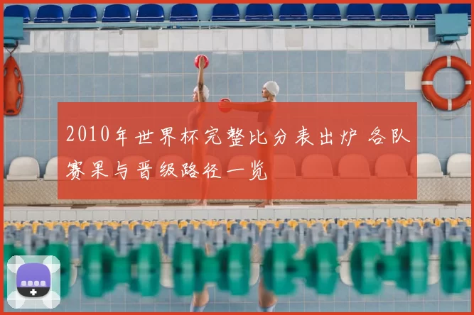 2010年世界杯完整比分表出炉 各队赛果与晋级路径一览
