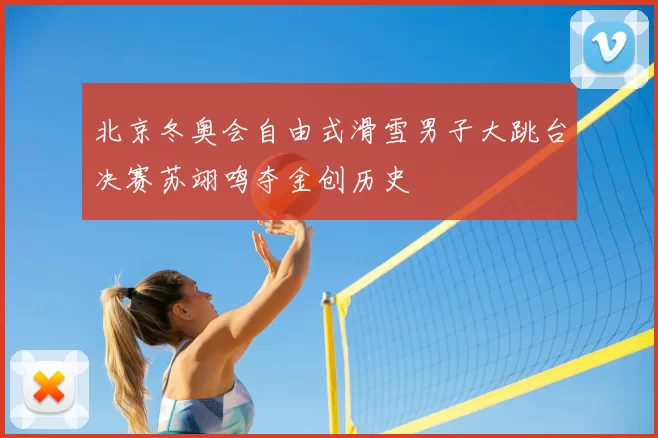 北京冬奥会自由式滑雪男子大跳台决赛苏翊鸣夺金创历史